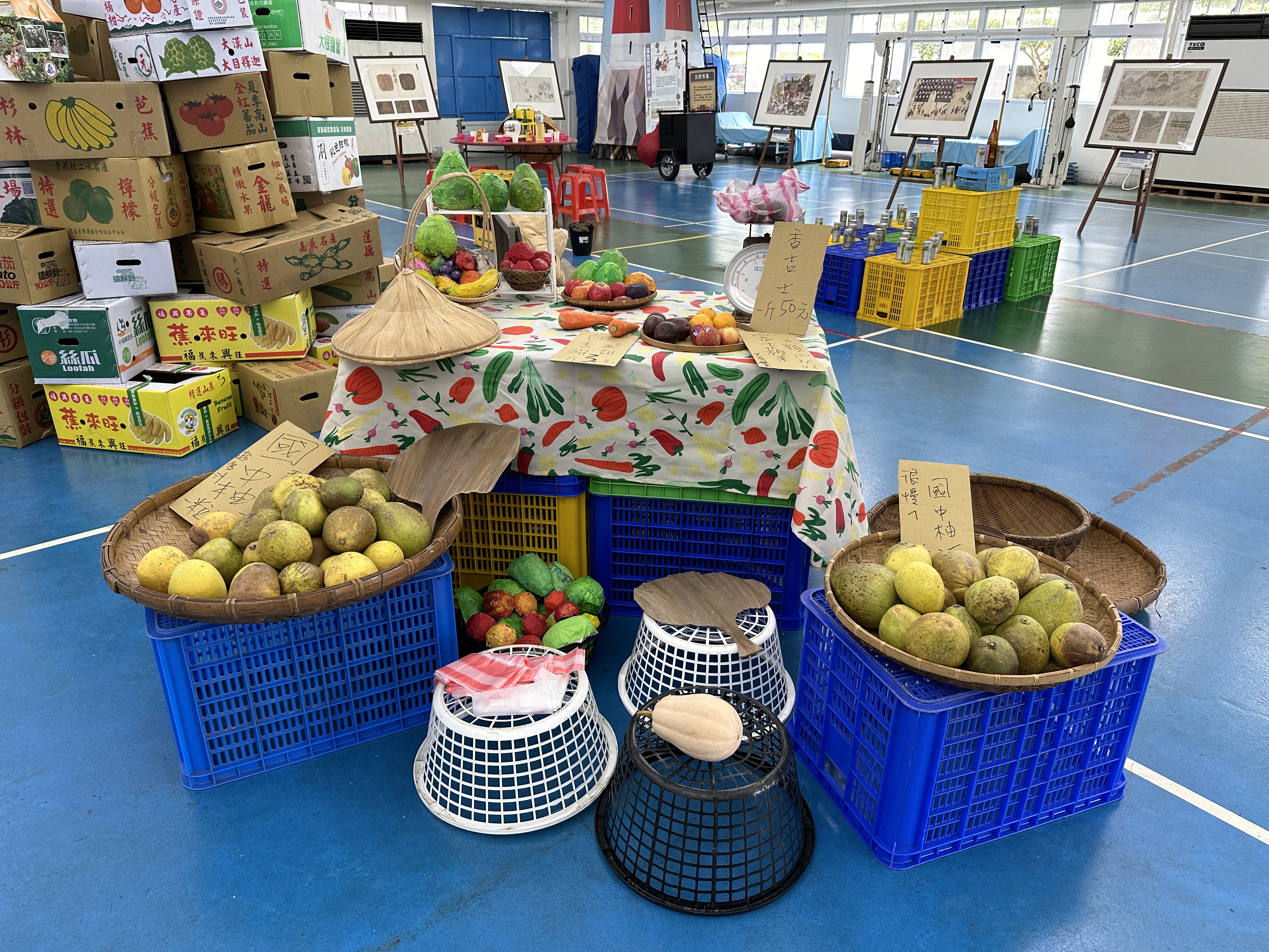 八里國中生活畫市集(八里國中OPEN DARY)